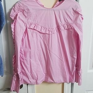 Zara pink top